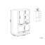 Alcia 5 Piece Cube Shelf