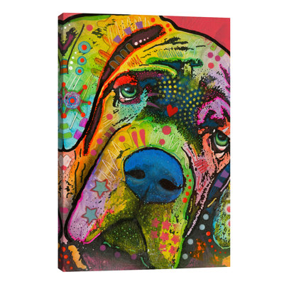 Mastiff by Dean Russo - Print on Canvas