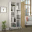 Mull Modern Bookcase with Metal Legs 7 Open 4 Closed Compartments-212471566