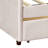 Upholstered Daybed Twin Size With Two Drawers And Wood Slat-618975051