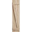 Volets rustiques en bois synthétique à deux planches espacées avec planche en Z (par paire)-88966901-88966897-71288295