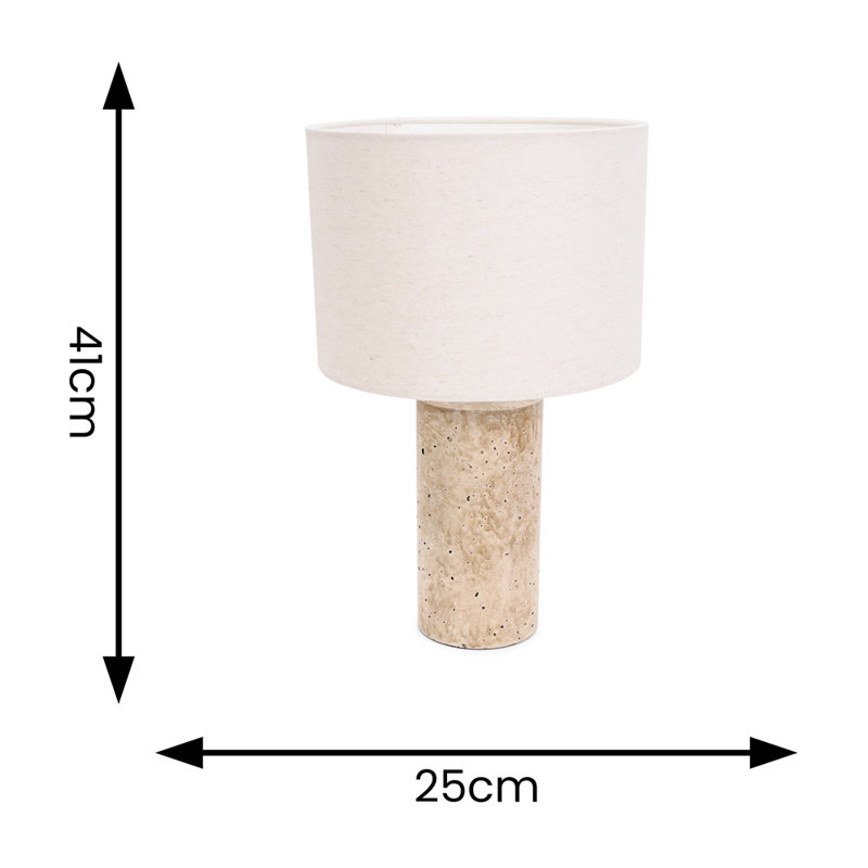 Cristalyn Resin Table Lamp, No