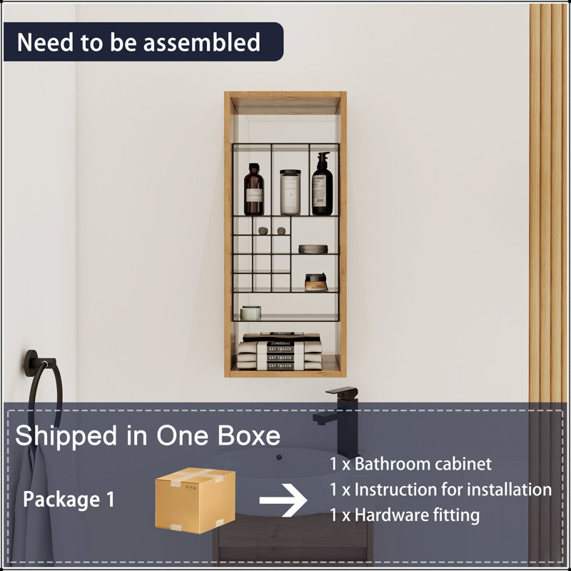 W H Medicine Cabinet Mirror