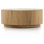 Humphrey Round Coffee Table-Light Oak Resin