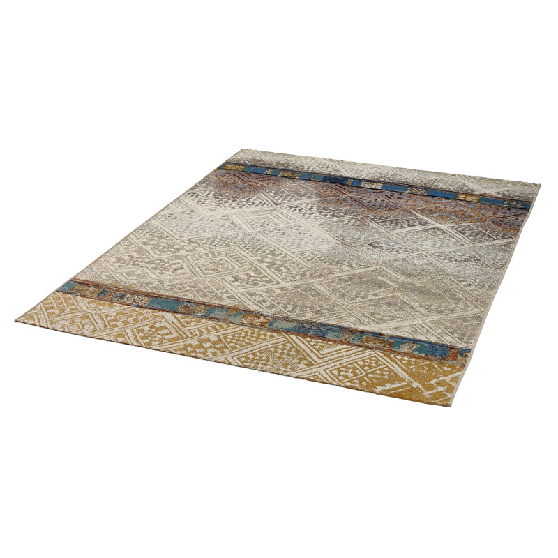 Gabryle Ikat Flatweave Area Rug, Runner 80 x 165cm
