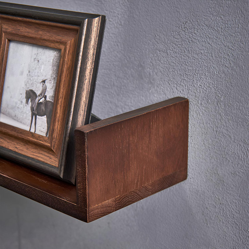 Solid Wood Floating Wall Shelf