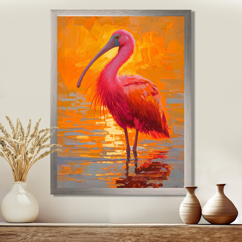 Aydriana - Animals Canvas Art Print, H 40 po x l 30 po, Picture Framed, Argent argent