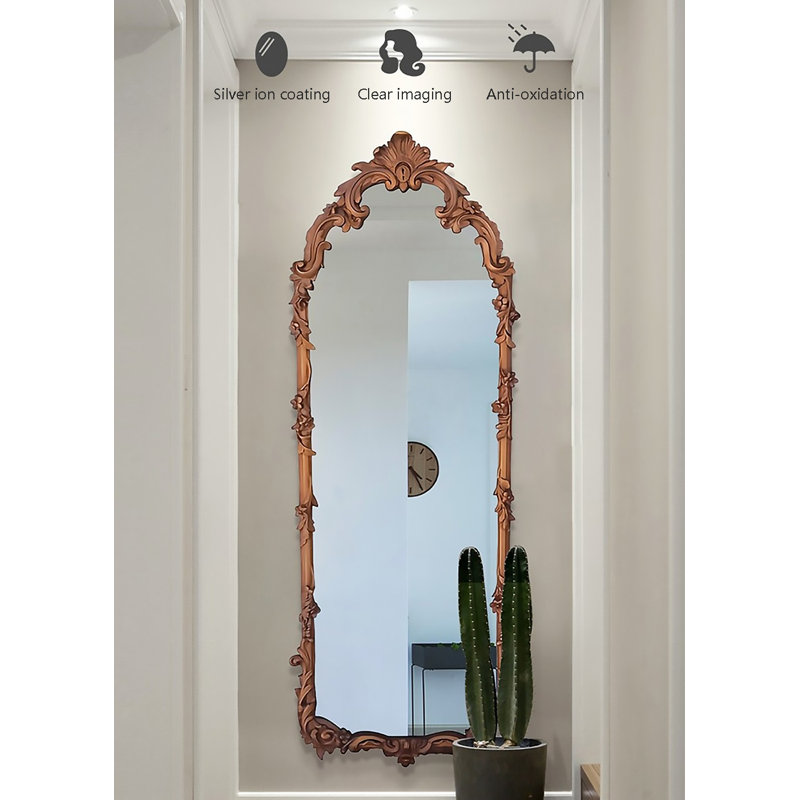 Miroir pleine grandeur de style français, 62,99 po x 19,69 po