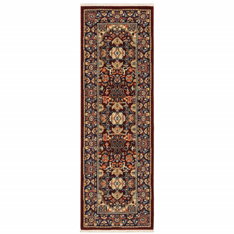 Oaklynn Performance Oriental Indoor Rug, Runner 2' x 6'