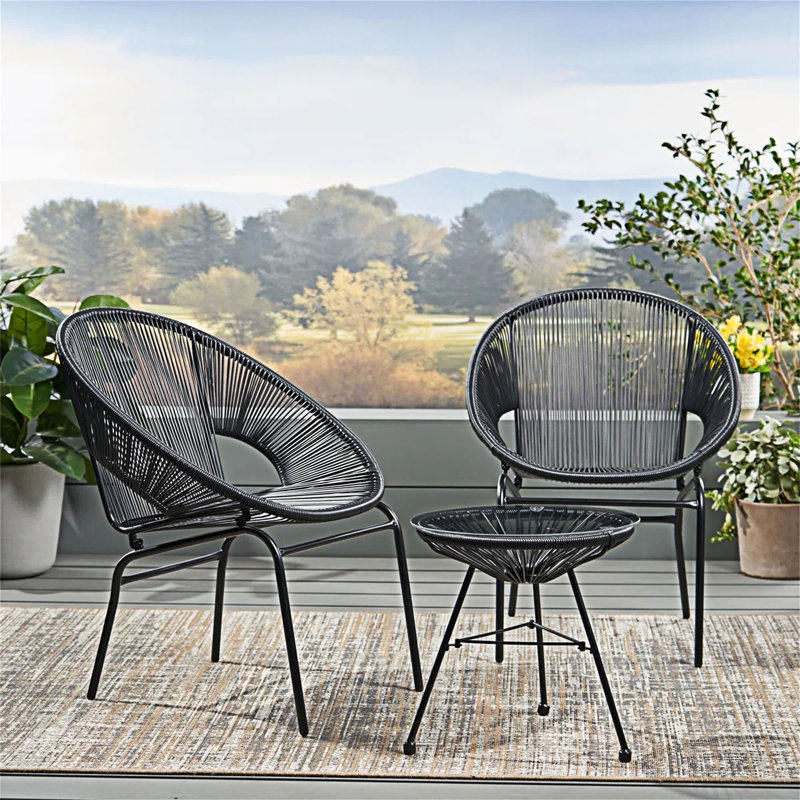 3 Piece Rattan Seating Group