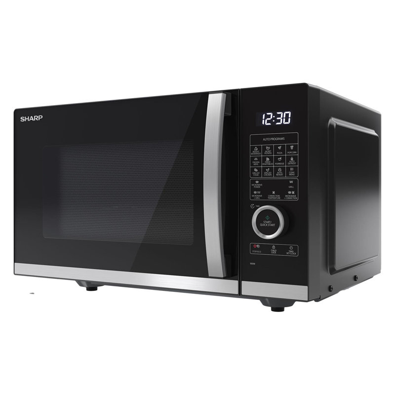 20L 800w Solo Microwave Black