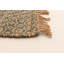 Tapis turquoise en jute tissé à la main Bove