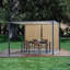 ACIER 9,5 X 9,5 pi Gazebo