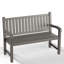 Banc d'extérieur en résine toutes saisons (brun-gris)-377526426