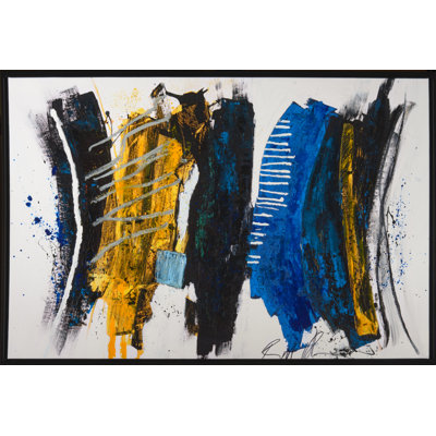 Blue Box Print by Robert Robinson