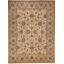 Oriental Area Rug in Cream/Light Blue