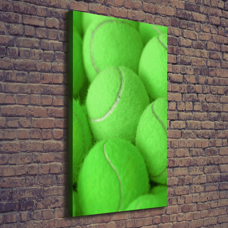 Tennis Balls - Wrapped Canvas Print