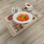 Ensemble de 4 napperons Ambesonne Monstera