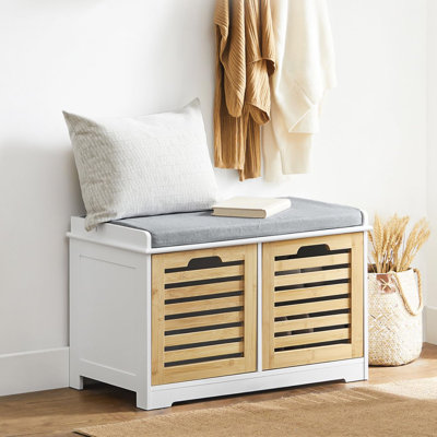 4 Pair Shoe Storage Bench