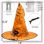 Décoration de fête d'Halloween pour chapeau de sorcière suspendue d'Halloween - 16 pi de longueur, 8 modes d'éclairage (télécommande), imperméable à l'eau et à piles