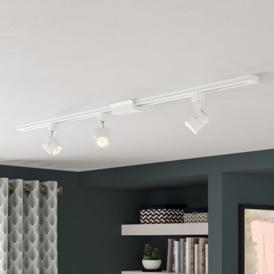 Rupert 48'' 3 -Light Track Track Kit with Dimmable and Adjustable Head