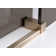 Equinox 56 - 60 in. x 78 in. Fully Frameless Tinted Sliding Shower Door