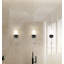 Applique murale 1 lumière noire mat 16 pouces Henri-123222961