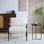 Modern Home Chair With Seat Cushions, 28.31" Metal Frame, Wooden For Versatile Spaces Accent & Wood Construction, 28.31", Homes