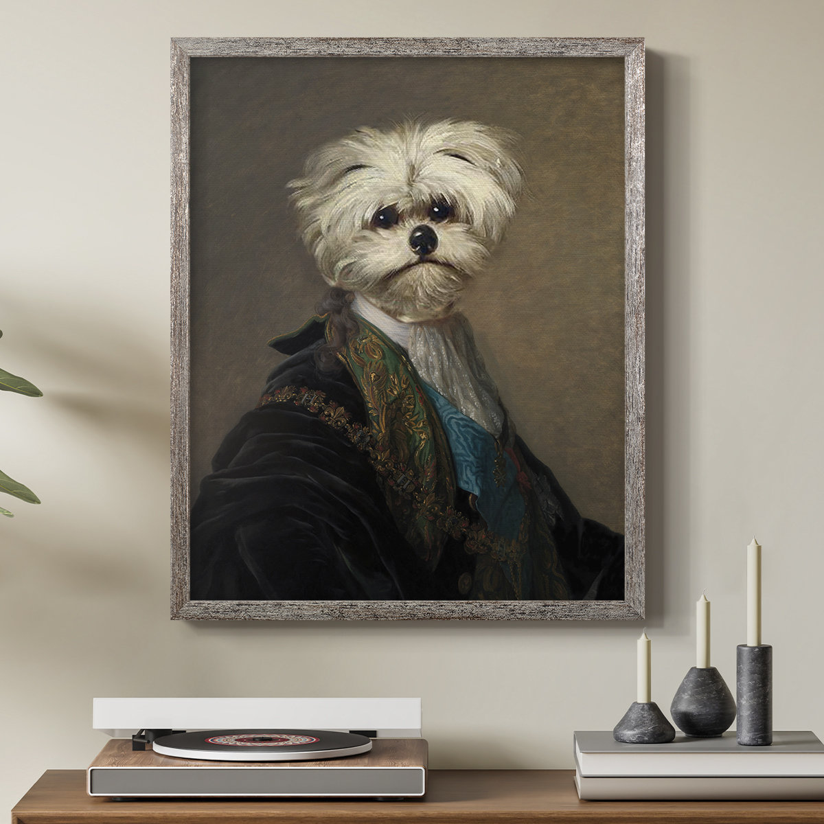 Ophelia & Co. Royal Ruff Framed Print - Solid Wood | Wayfair