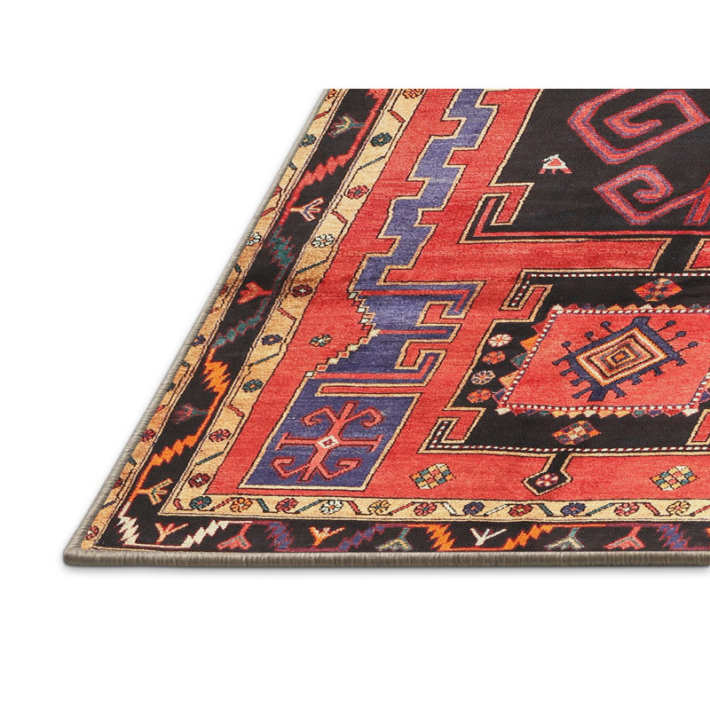 Balbuena Oriental Indoor Rug, Rectangle 5' x 7'