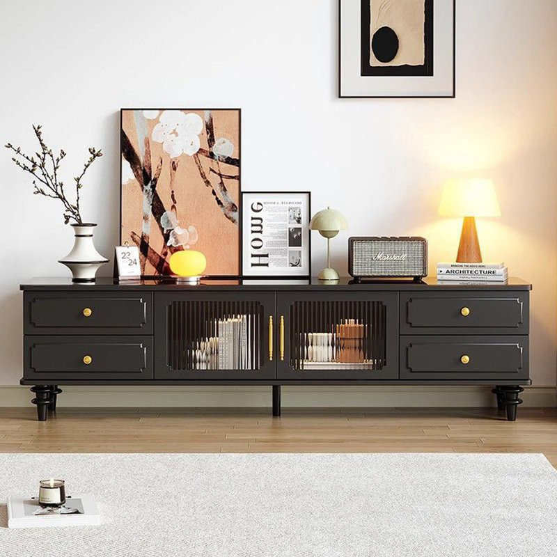 Meuble télé avec rangement American Retro, H 18,5 po x L 70,87 po x l 13,78 po