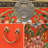Extra L arge Retro Painted Distressed Accent Trunk