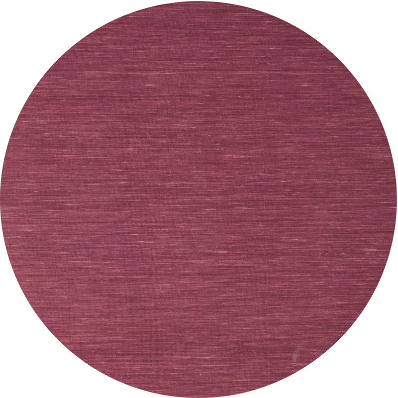 Tapis contemporain mauve, Rond 7 pi