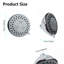 Pomme de douche à haute pression avec 3 modes de jet, pomme de douche à pluie fixe de 4 pouces avec rotule pivotante réglable, accessoires de salle de bain-125363721