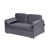 Velours gris velours est en rupture de stock