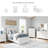 Oude 36 " W 5 - Drawer Dresser