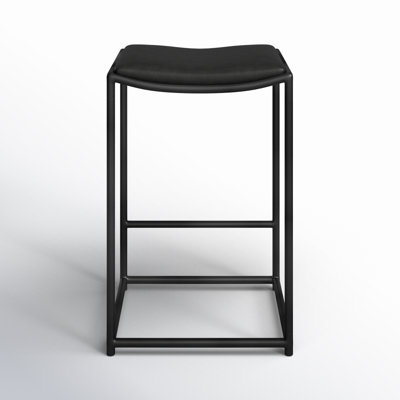 Taniel Leather w/ Metal Counter Stool