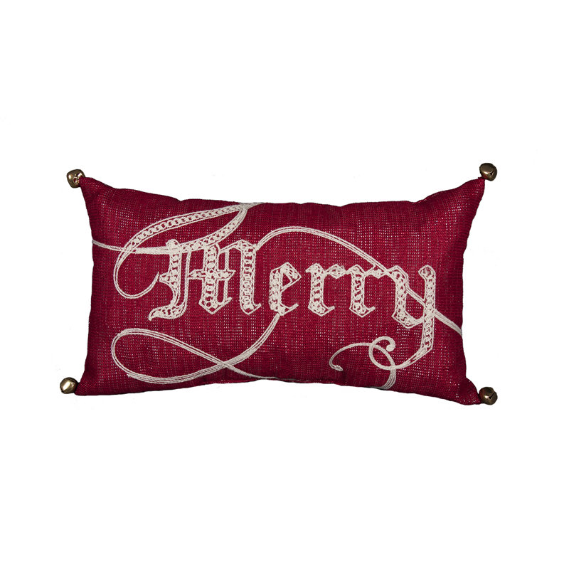 Coussin de noël joyeux christmas Armington