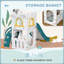 HOMCOM Indoor Wave Slide