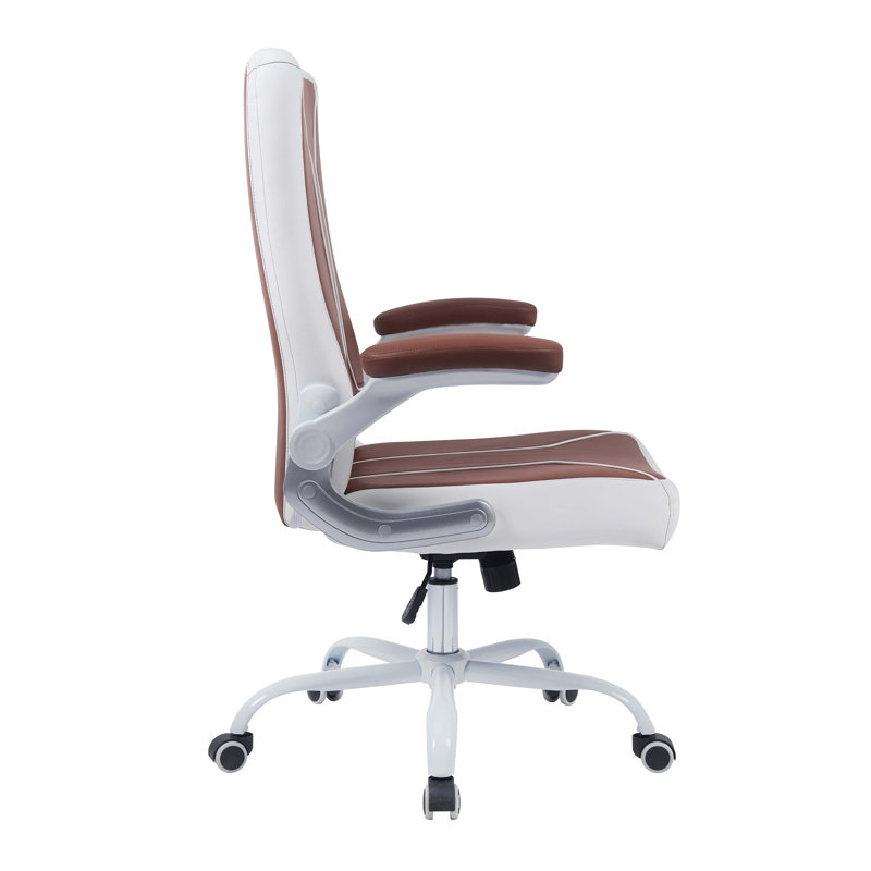 Ivanca Polyester Blend Conference Chair, Cappuccino