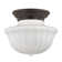 Dutchess 1-Light Semi-Flush Mount