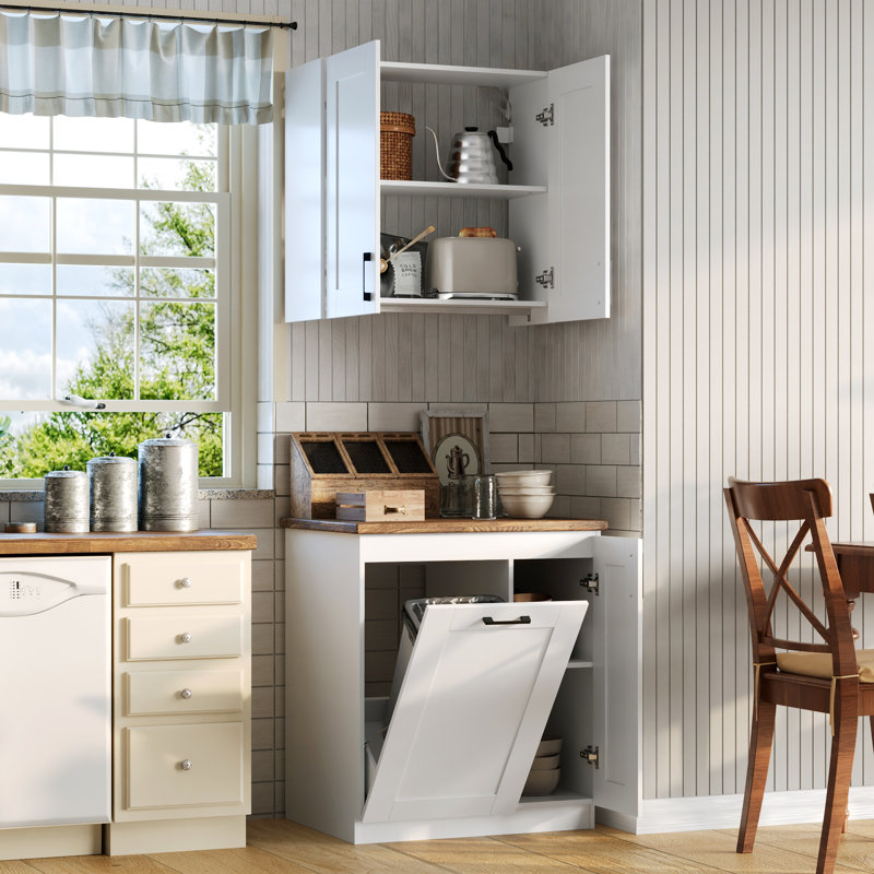 Armoire de cuisine modulaire deux pièces avec rangement solide