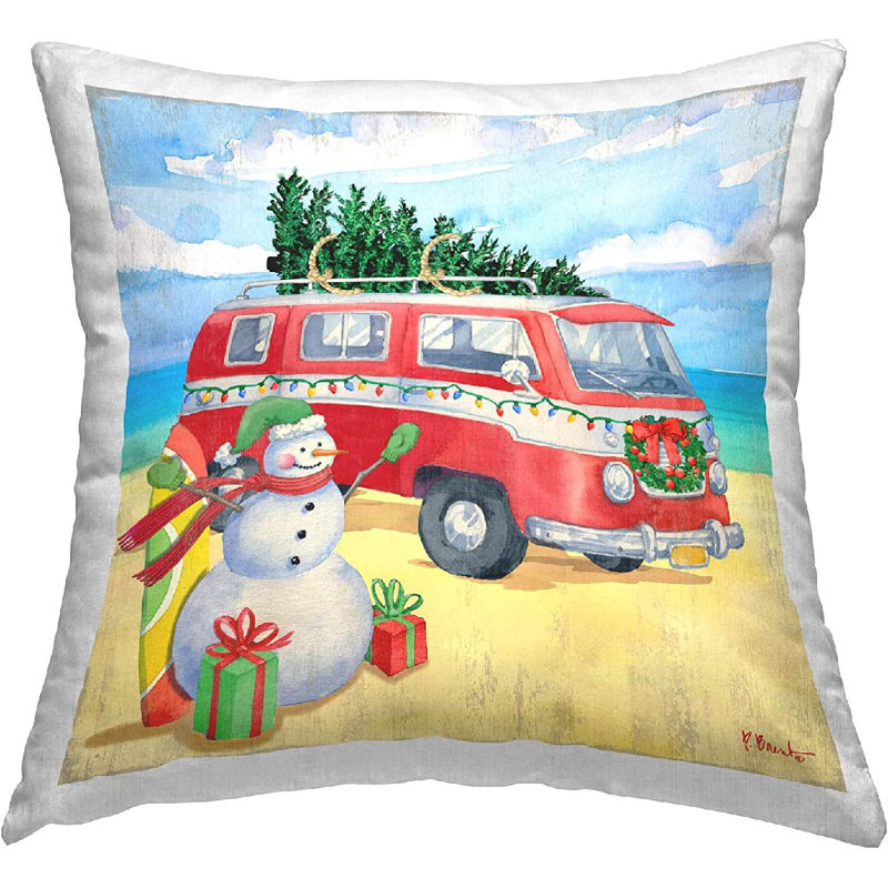  Polyester Throw Square Pillow Cover & Insert