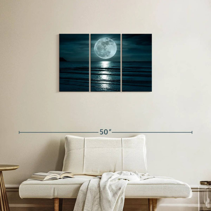 Oberle Midnight Moon, 20" H x 33" W