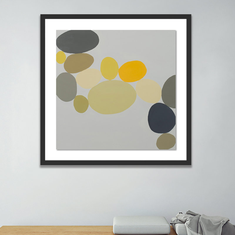 Turmeric Stack Print by Erica Hauser, Black