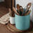 Ceramic / Porcelain Round Utensil Crock
