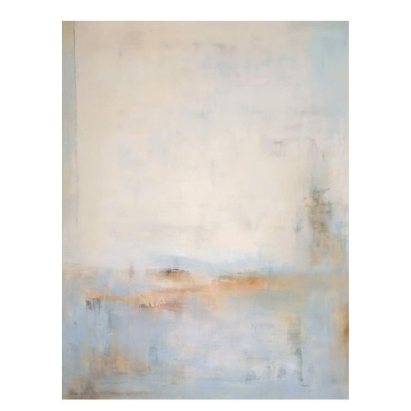 Calm Painting by Samuel Kane, 53" H x 40" W, Image Brush Gel
