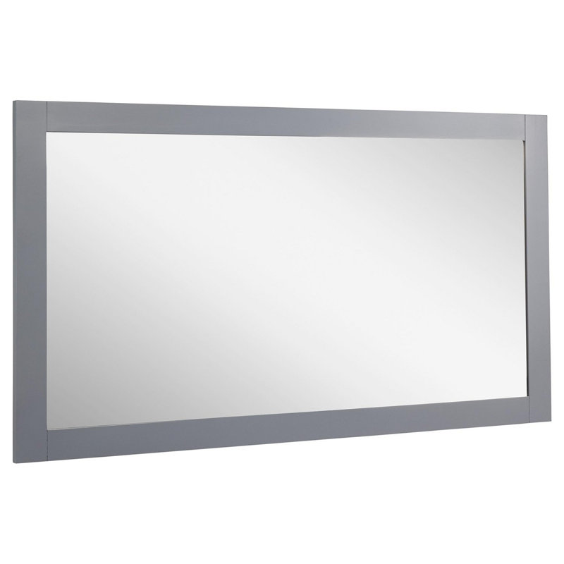 Fallbrook Vanity Mirror, 31.5" x 56", Gray