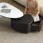 Table basse lumineuse et luxueuse avec rangement créatif