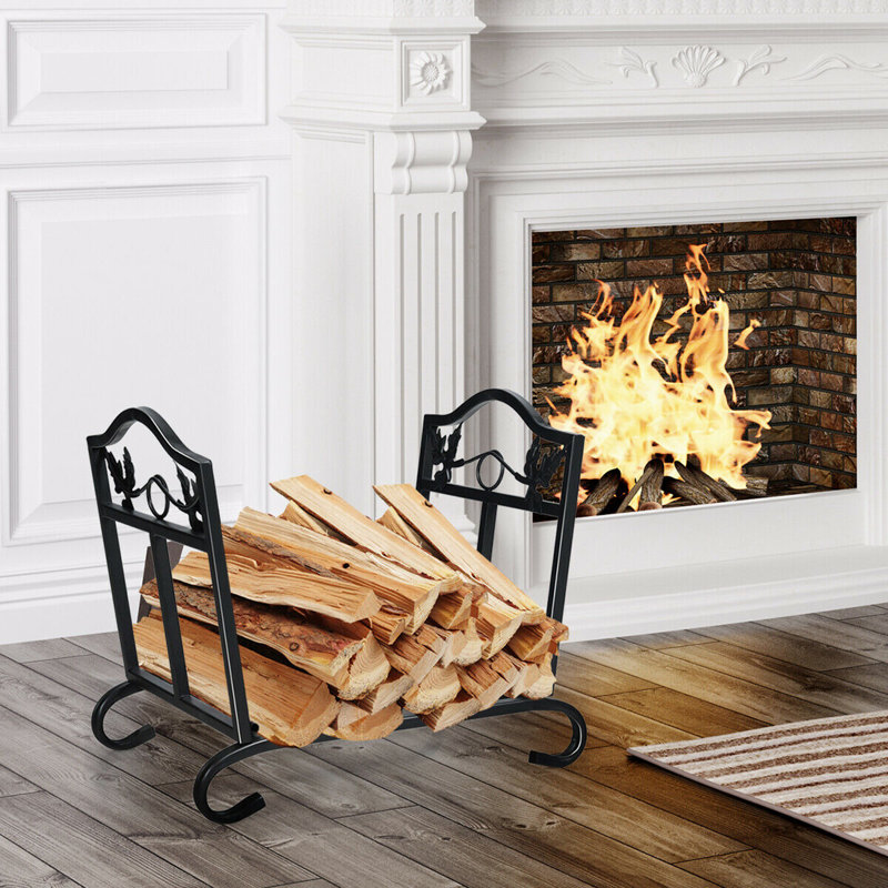 17'' W Metal Log Rack